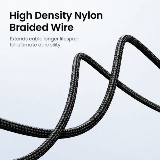 UGREEN USB-C CABLE TO LIGHTINING 1 M NYLON BLACK