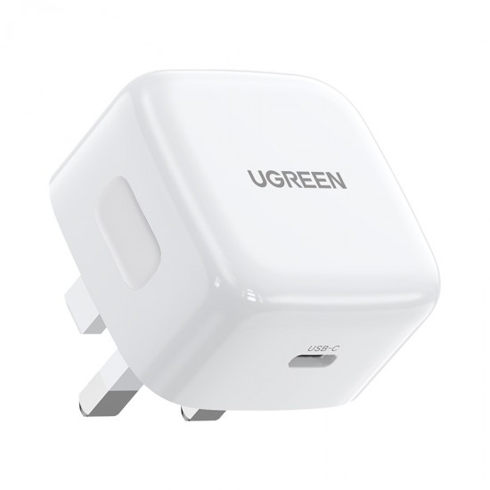 UGREEN WALL CHARGER 30WUSB-C PD WHITE