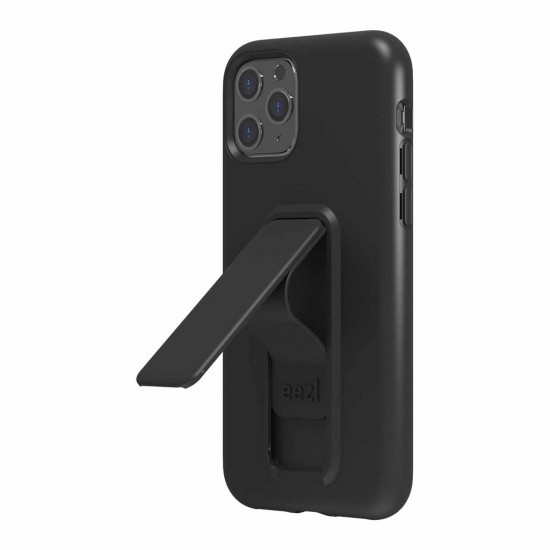 Case For iPhone 11 pro Max Eezl stand withe grip black by Wild Flag