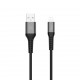 WILD FLAG TPE 6FT LIGHTNING CABLE BLACK