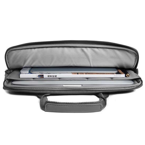 bag for laptop size 15 inch Athena slim case gray - by wiwu
