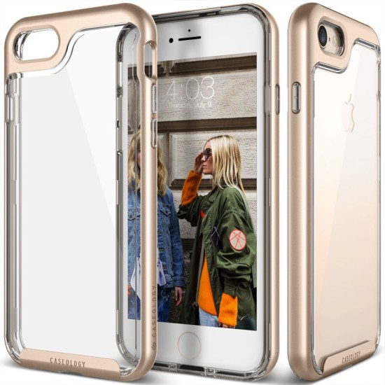 COVER IPHONE 7 CASEOLOGY SKYFALL SERIES SHOCK ABSORBENT, SCRATCH RESISTANT CASE - GOLD