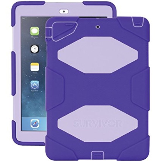 GRIFFIN SURVIVOR ALL TERRAIN TABLET FOR IPAD Air-ipad 2017 - purple lavender