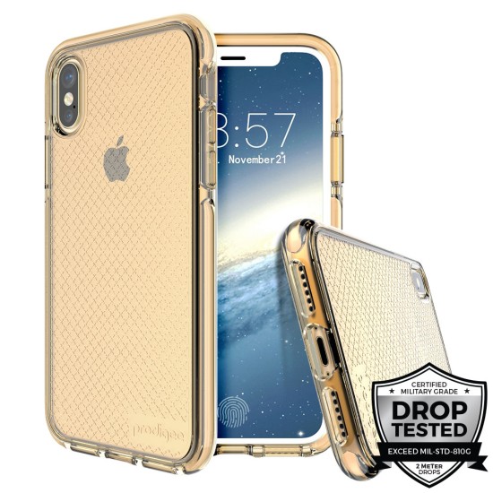   iamprodigee iPhone X: Safetee, Gold  