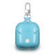 Leather Case For Apple AirPods Sky Blue -by cozistyle