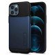 cover for iPhone 12 Pro Max Case Slim Armor Navy Blue by spigen