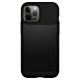 cover for iPhone 12 & 12 Pro Case Slim Armor Black by spigen