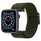 Watch Band for Apple Watch Size 44mm or 42 mm Lite Fit Khaki by Spigen