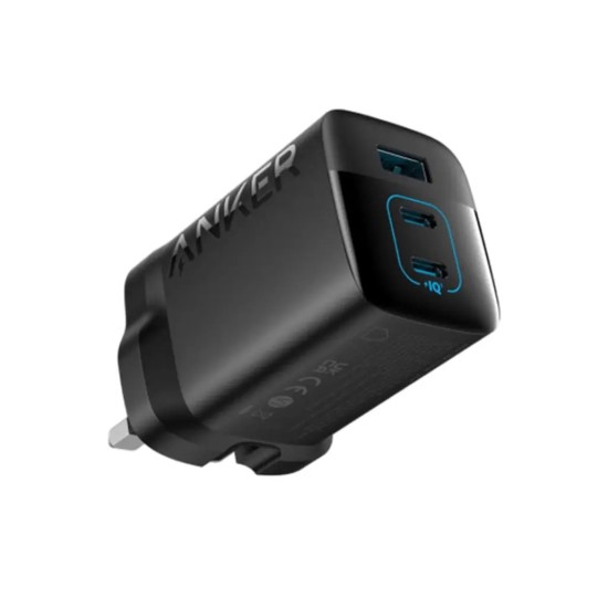 Anker 336 Charger  67W 2 usb-c port - 1 usb-a port Black