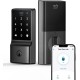 eufy Security C210Smart Lock 5-in-1 Keyless Entry Door Lock Built-in WiFi Deadbolt Smart Door Lock, No Bridge Required,Touchscreen Keypad App Remote Control, BHMA Cert