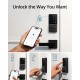eufy Security C210Smart Lock 5-in-1 Keyless Entry Door Lock Built-in WiFi Deadbolt Smart Door Lock, No Bridge Required,Touchscreen Keypad App Remote Control, BHMA Cert