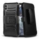 Trishield Gear Durable Hybrid For Apple iPhone X With Kickstand Digital Camouflage by beyondcell 