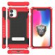 Tri Shield Suitable For Apple iPhone 11 Black & Red TPU by beyondcell