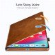 cover iPad pro 11 inch  Urban Premium Folio Case ook Cover Design Simplicity color brown by ESR