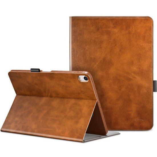 cover iPad pro 11 inch  Urban Premium Folio Case ook Cover Design Simplicity color brown by ESR