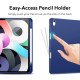 cover for ipad Air 4 size 10.9 inch Rebound withe pencil holder navy blue by esrgear