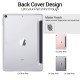 cover for ipad 10.2 inch  Rebound Shell Clear White by esrgear