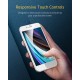 Screen protected for iPhone SE 2020 Tempered Glass 3D white Edge by vokamo