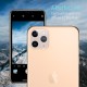 Fullcover Camera Glass Film for iPhone 11 pro & max gold by esrgear