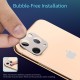 Fullcover Camera Glass Film for iPhone 11 pro & max gold by esrgear