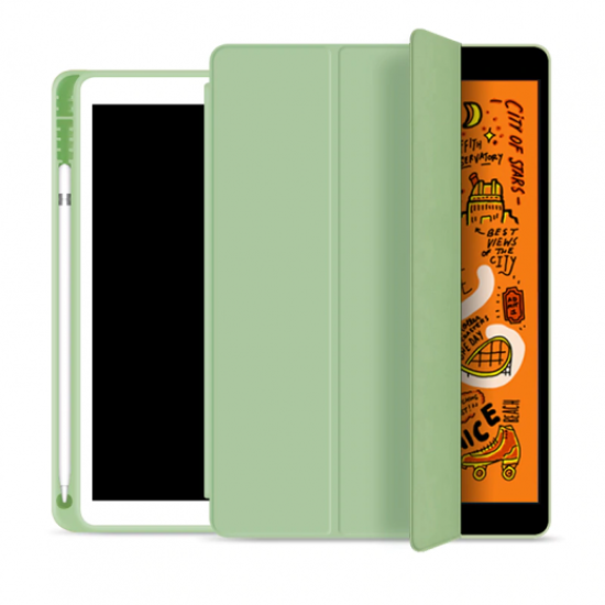 DuraPro Protective Case with Pencil Holder Light green for iPad Air 10.9 inch BY JCPal