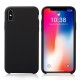 silicone rubber case fro iphone x by jisoncase -black