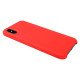 silicone rubber case fro iphone x by jisoncase -red