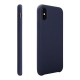 silicone rubber case fro iphone x by jisoncase -dark blue