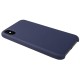 silicone rubber case fro iphone x by jisoncase -dark blue