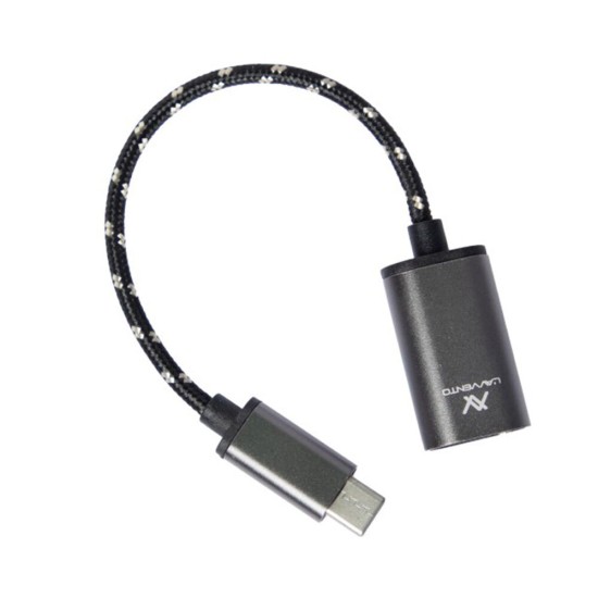 lavvento Cable DC136 OTG Type-C To USB Female 20 CM