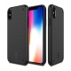 COVER IPHONE X CASE - FLEXGUARD by patchworks -black