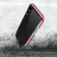 COVER IPHONE X CASE - PURE SHIELD EX (Lumina) by patchworks - clear & red