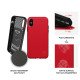 COVER IPHONE X CASE - LEVEL ITG by patchworks -red