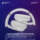 Promate LaBoca-Pro High Fidelity Over-Ear Wireless Headphones - White