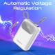 Promate 20000 mAh Power Bank With 35 W Power Deivery With Built in C And Lightning Cable White