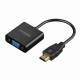 Promate High-Speed HDMI Port TO  VGA BLACK