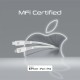 Promate  20W USB-C to Lightning Connector Cable WHITE