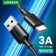 UGREEN USB-C CABLE TO USB 2M BLACK