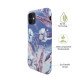 Nutrisiti iPhone 12 or 12 Pro Printed Eco Back Case Blue Iris by Uunique