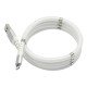 Uunique Southgate Magnetic Storage USB A to Lightning Sync & Charge Cable White